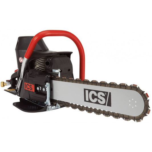 ICS 680ES-10 PG Gas Power Cutter Pkg, with 10 in/25 cm Guidebar & PowerGrit Chain
