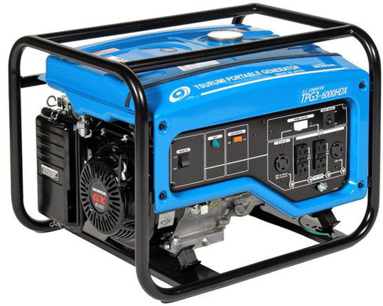 6000 Watt generator with Honda engine